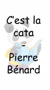 Read more about the article C’est la cata! – Pierre Bénard